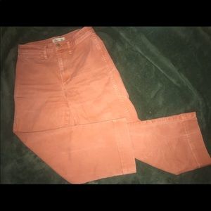 Madewell Burnt Orange Culottes
